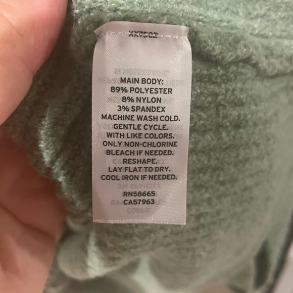 Womens green BP sweater. 4X - Picture 2 of 4